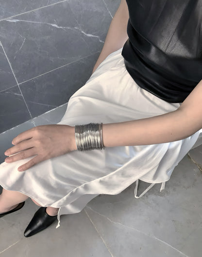 Stacked Wire Cuff Bracelet