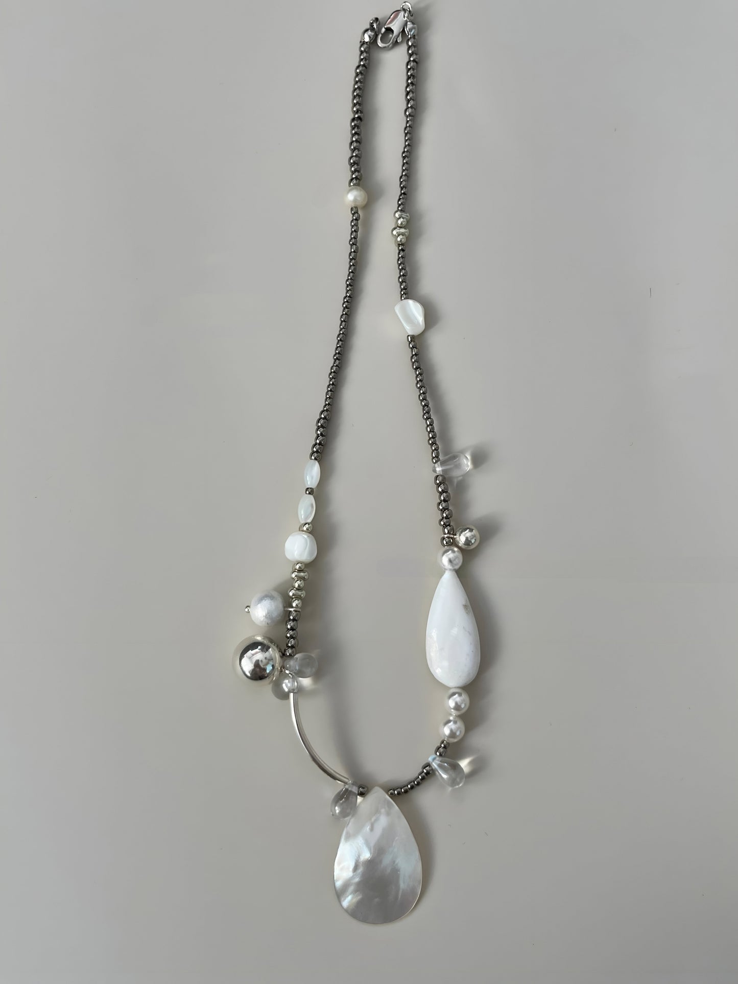 Mermaidcore Mother of The Pearl Necklace