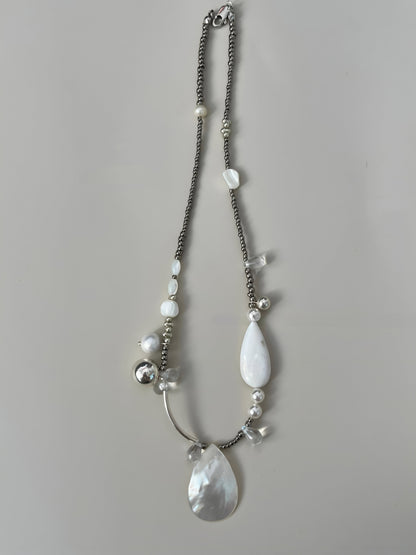 Mermaidcore Mother of The Pearl Necklace