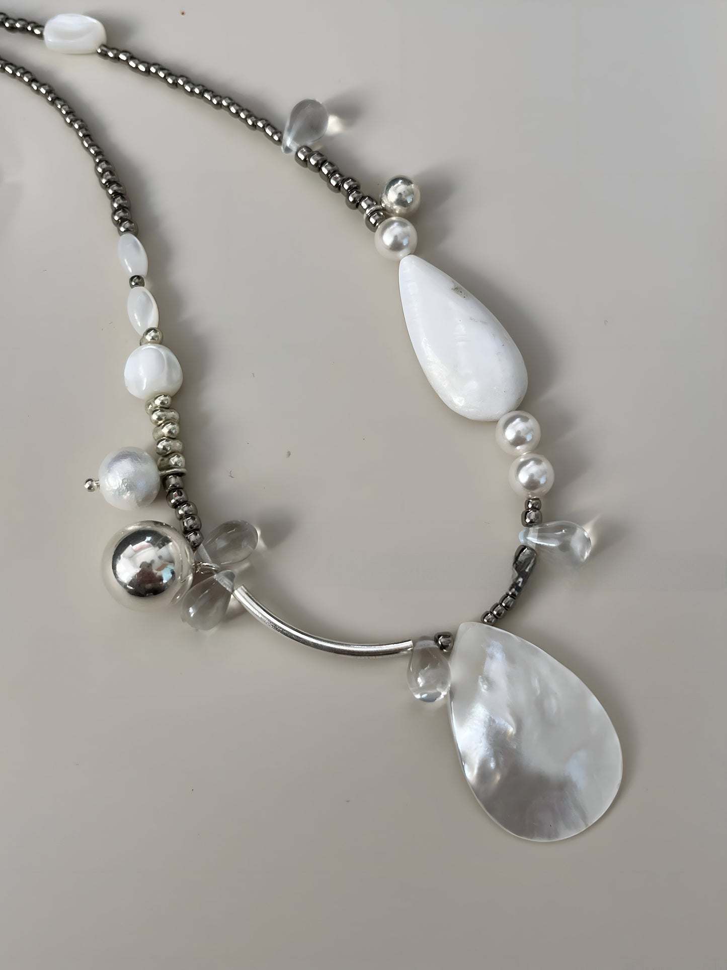 Mermaidcore Mother of The Pearl Necklace